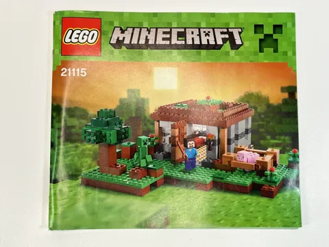 LEGO Minecraft 21115 The First Night Replacement ( Instruction Manual Only)