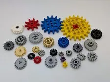 LEGO® Technic Gears Gearbox Bundle 25 Pieces Mixed Used Genuine