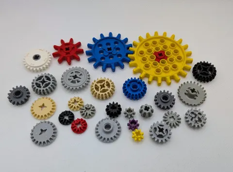 LEGO® Technic Gears Gearbox Bundle 25 Pieces Mixed Used Genuine