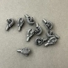 Lego 47455 Dark Gray Replacement Parts Pieces Lot of 10
