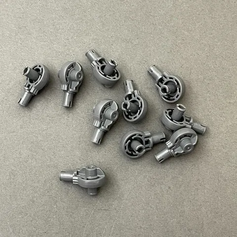 Lego 47455 Dark Gray Replacement Parts Pieces Lot of 10