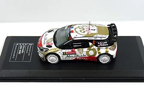 1/43 Car Compatible with Citroen DS3 WRC Rallye Monte Carlo 2015 Loeb 1501