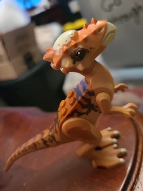 Good Used Disney LEGO Jurassic World Stygimoloch Dino Minifigure Dinosaur