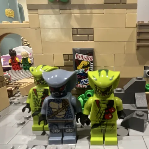 LEGO NINJAGO Snake Minifigure Lot of 2 w/ Armor, Foil Pack 70679