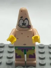 LEGO Minifigure SpongeBob SquarePants - Patrick Star with Tongue Outstretched (bo