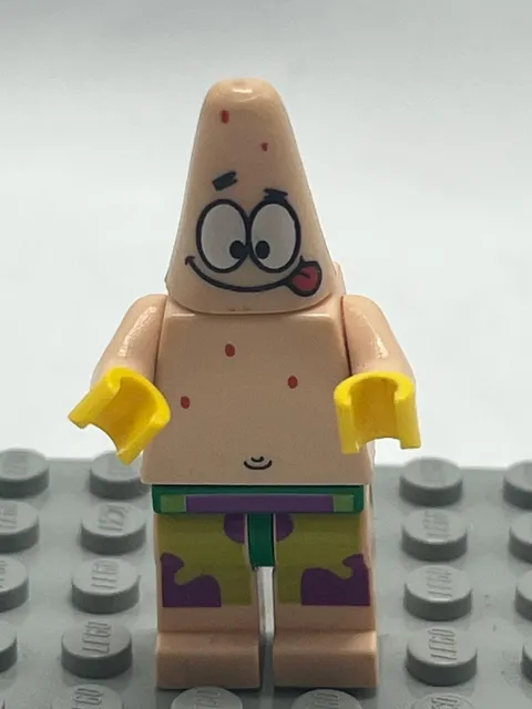 LEGO Minifigure SpongeBob SquarePants - Patrick Star with Tongue Outstretched (bo