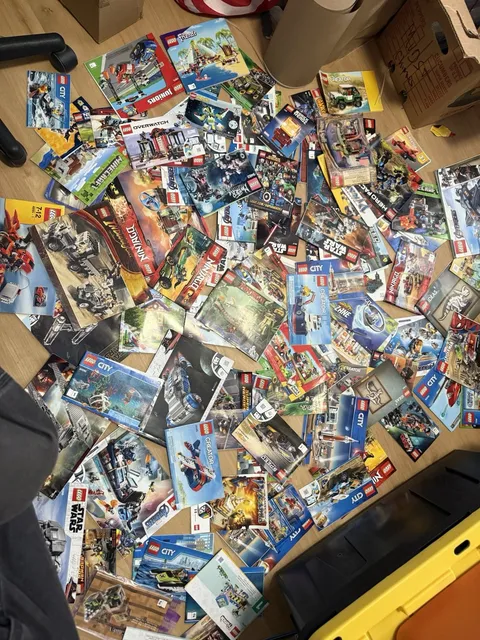 Vintage Lego Instruction Manuals Only Mixed Lot Star Wars, Avengers, And More