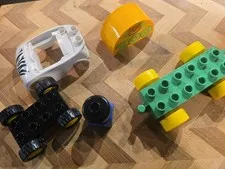 5 pc Lego Duplo Vehicles: Zoo Safari Theme D6