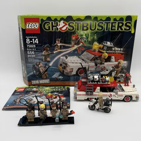 2 LEGO sets Ghostbusters Ecto 75828 & 21108 Box Complete Set.