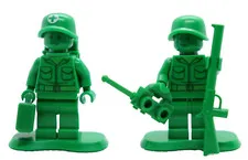 2) Green Army Men Lot Medic 30071 7595 Toy Story LEGO® Minifigure Mini Figure