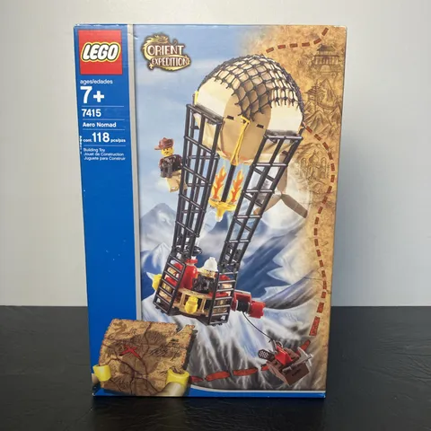 LEGO ADVENTURERS: AERO NOMAD (7415) Orient Expedition 2003 - Unopened & Retired
