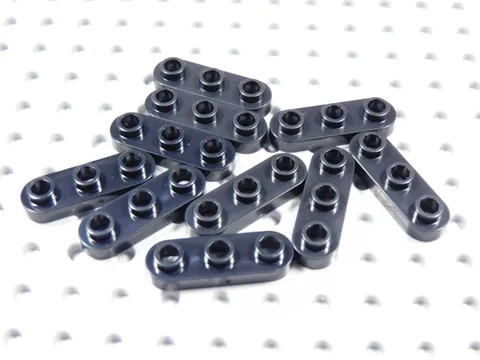 LEGO Lot of 10 Black 1x3 Rounded Corner Plates w/ Open Studs BF