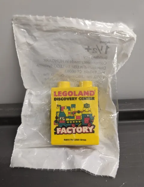 Legoland Discovery Center Factory Promotional Block 2015 New