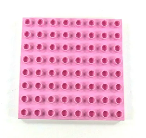 Lego Duplo Baseplate 8x8 flat (1) pink