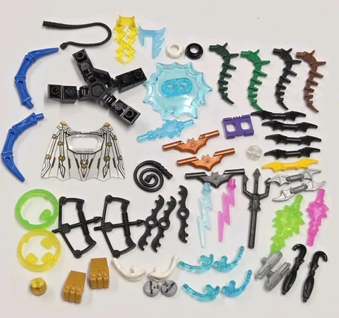 LEGO Super Heroes Minifigure Accessories Lot Batman Spider-Man Avengers Genuine