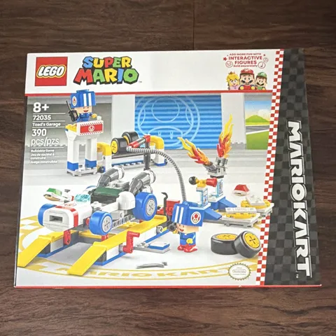 LEGO Super Mario Mario Kart Toad's Garage 72035 Building Set 390 Pcs New Sealed