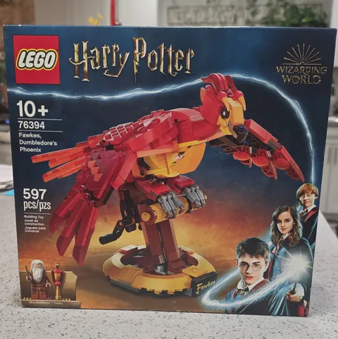 LEGO Harry Potter Fawkes, Dumbledore's Phoenix 76394 597pcs Ages 10+