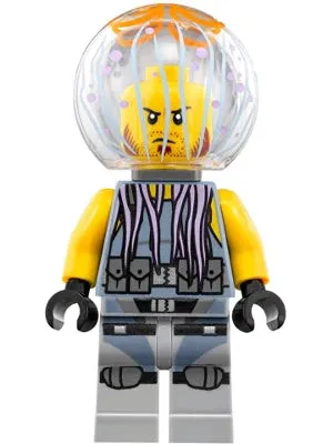 LEGO® Minifigure The LEGO NINJAGO Movie njo0352 Jelly Dark Red Beard Dark Bluish