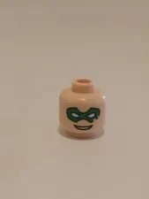 RARE! Robin 2006 Batman I Lego Minifigure Head 7783 7785 Bat009 Bat025 Vintage!