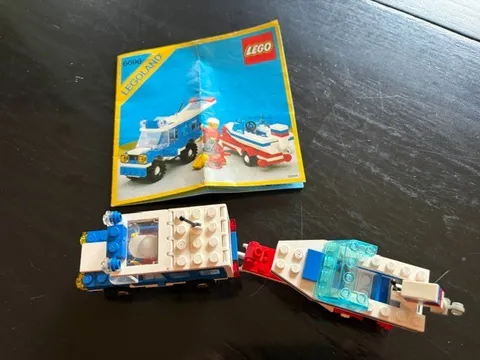 LEGO Classic Town RV With Speedboat Set 6698 Complete