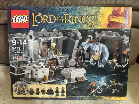LEGO Lord of the Rings (#9473) Mines of Moria Fellowship Ring SET *UNOPENED*