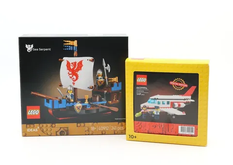 LEGO Ideas 40912 Sea Serpent + 6629997 Airplane GWP NEW SEALED Fast Safe Ship