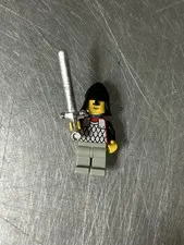 LEGO Minifigure Chrome Sword King's Castle Weapon Greatsword With Minifigure