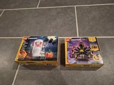 Lego Creator Lot - Luminous Ghost Set 40772 & Surprising Spider Set 31159 New!