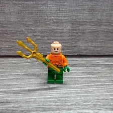 LEGO Aquaman Minifigure - 76000 76027  71237 DC Batman Justice League No Hair