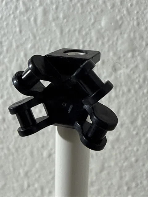 Lego Part 36452 (1pc) Minifigure Neck Bracket With 4 Angled Bar Handles