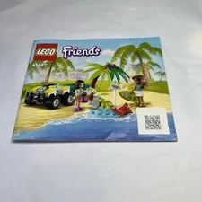LEGO® Friends 41697 Turtle Protection Vehicle Instruction Manual Only!