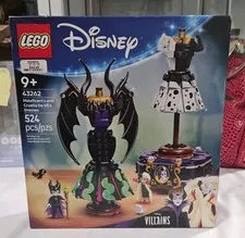 LEGO Disney: Maleficent's and Cruella De Vil's Dresses (43262) -FAST SHIPPING