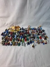 Huge Lego Minifigure Lot. Legs, Torsos, Heads, Weapons, Accessories Etc
