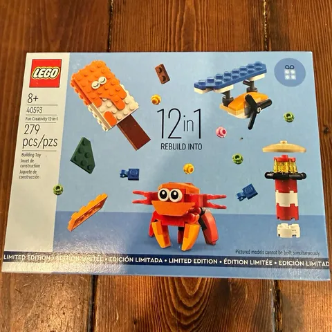 LEGO Promotional 12-in-1 Fun Creativity Limited Edition 40593 279 pcs Ages 8+