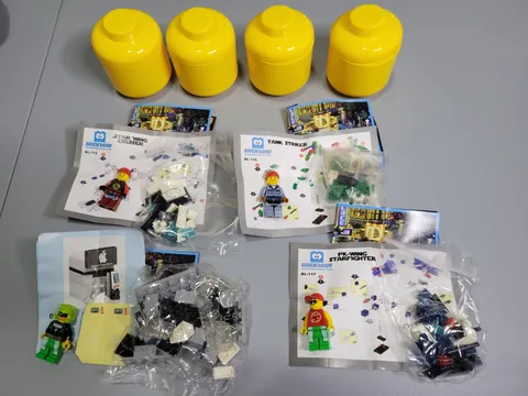 LEGO Sealed Small Piece Bags Lot of 4 Mini Figures Parts Pieces New