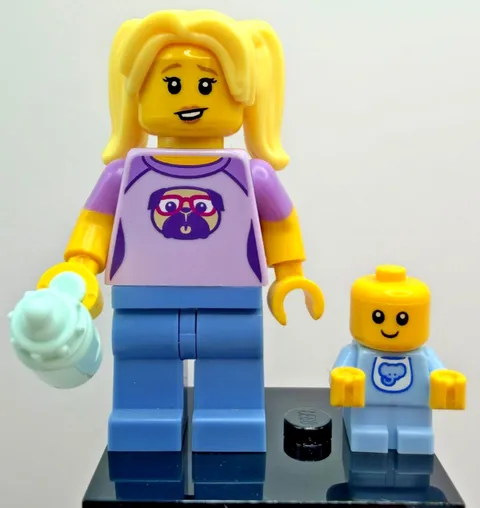 LEGO (71013) CMF Series 16 Babysitter Minifigure col16-16 Complete New Baby