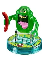 LEGO Slimer Minifigure 71241 Ghostbusters DIMENSIONS Minifigures Stand Toy Tag