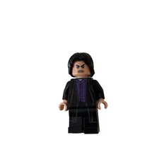 Lego Harry Potter Severus Snape Minifigure Dark Purple Shirt