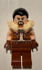 LEGO® Minifig sh1070 - Kraven The Hunter - Reddish Brown Plain Legs