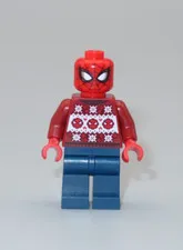 LEGO Christmas Spiderman sweater minifigure Spider-man 76267 Super Heroes