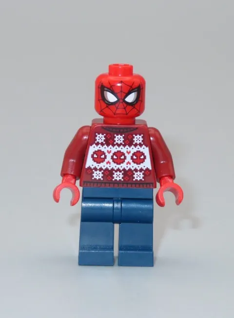 LEGO Christmas Spiderman sweater minifigure Spider-man 76267 Super Heroes