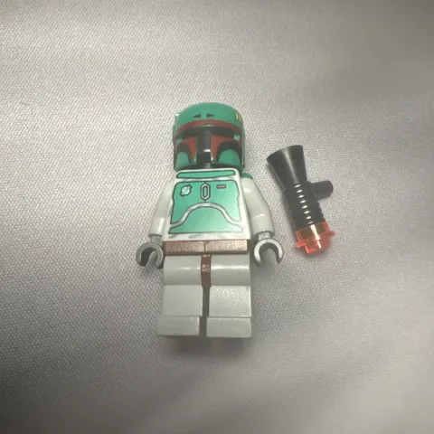 LEGO Star Wars Boba Fett Minifigure - Gray Suit (sw0002) very good condition!