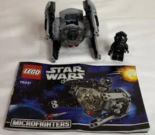 LEGO Star Wars TIE Interceptor Microfighter 75031 with Manual 100% Complete