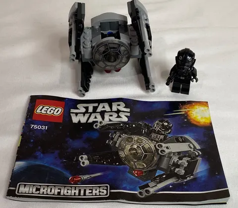LEGO Star Wars TIE Interceptor Microfighter 75031 with Manual 100% Complete