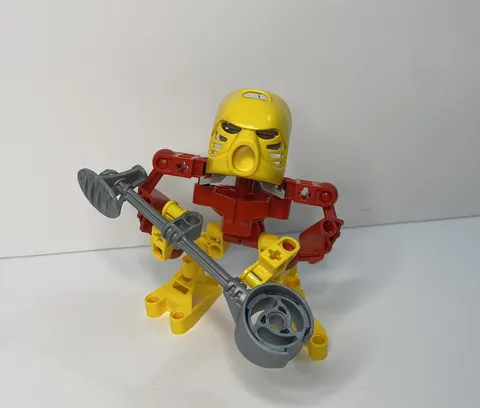 2003 LEGO Bionicle 8594 Matoran of Mata Nui Jaller Warrior Figure Only