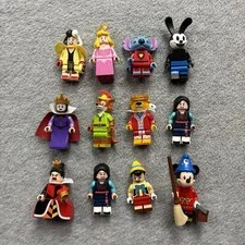 Lego Disney Mini figure Lot Of 12 CMF 