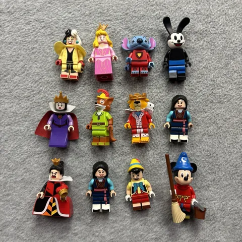 Lego Disney Mini figure Lot Of 12 CMF 