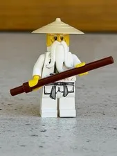 Lego Ninjago Rise Of The Snakes Wu Sensei Minifigure njo0046 9446
