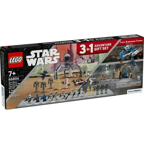LEGO Star Wars 66804 3 sets in 1 The Clone Wars & The Mandalorian NEW SEALED