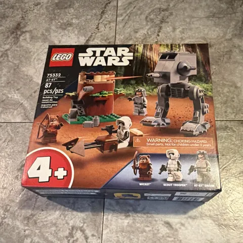LEGO Star Wars AT-ST 75332 87 pcs Box 4+ Wicket Scout Trooper AT-ST Driver